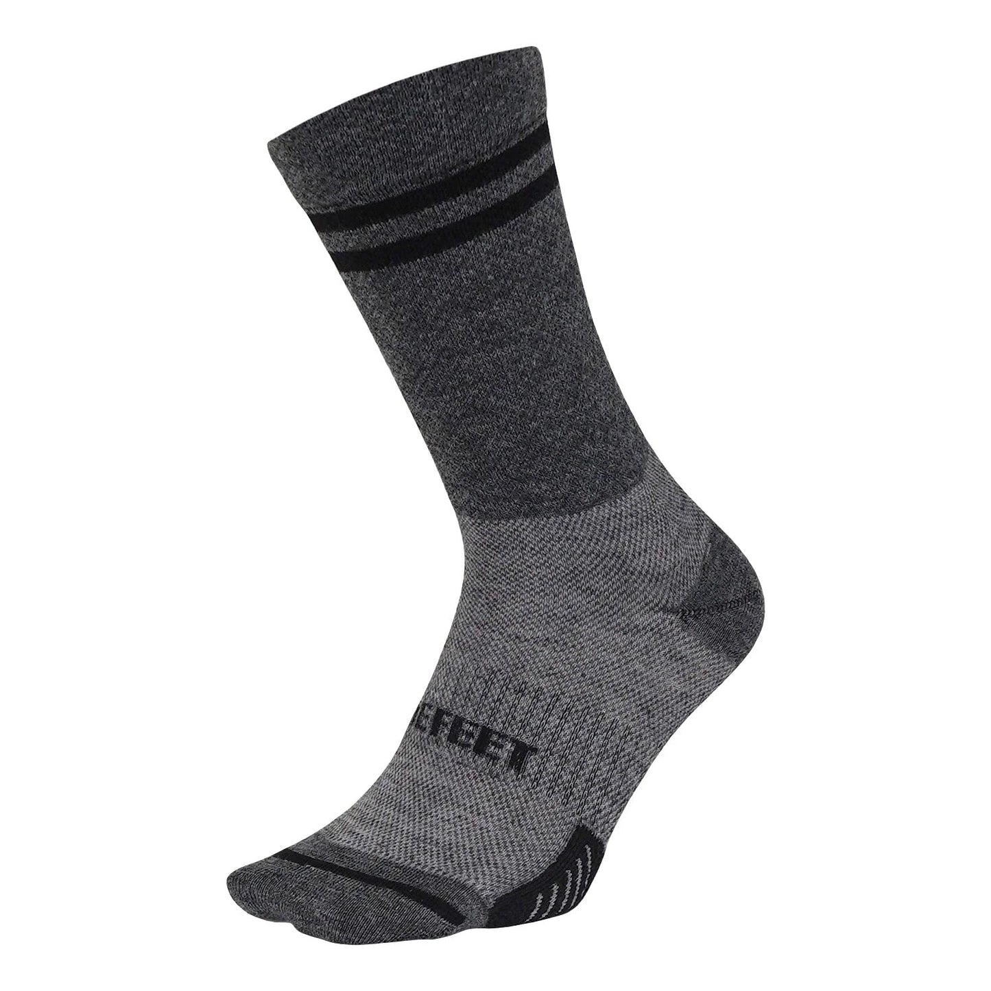 Cyclismo Wool Blend 6in Double Stripe Socks