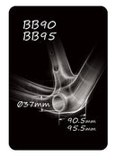 Ninja Trek BB90/BB95 Shimano 24mm - TBT Bearings