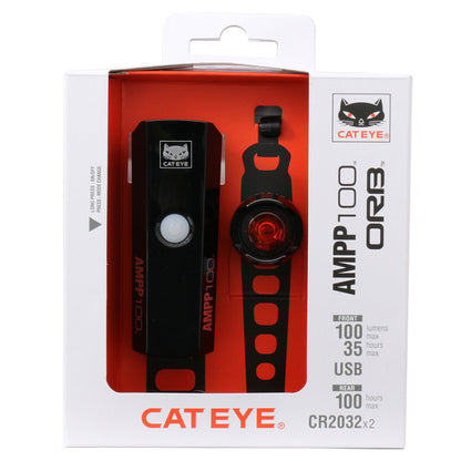 CatEye AMPP 100 / Orb Bike Light Set