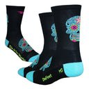 Aireator 6in Sugar Skull Socks