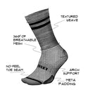 Cyclismo 6in Sock