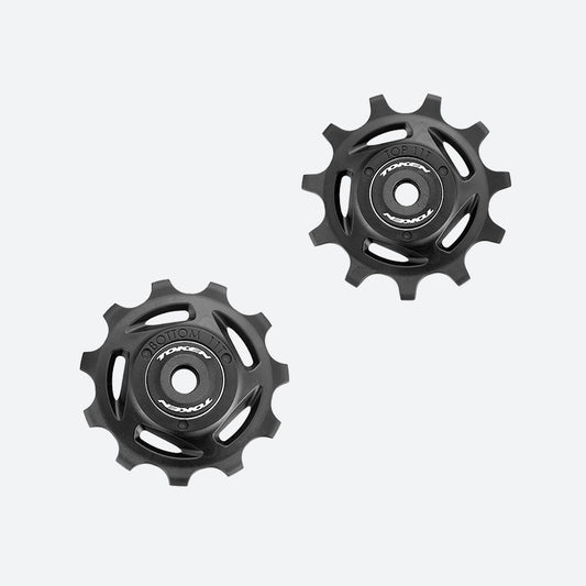 Pulley Wheel Set 12 Speed Road Dura Ace - Black Plastic